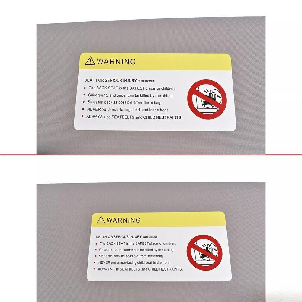 For Chevrolet Sun Visor Set Gray Driver & Passenger Side Replacement Pair