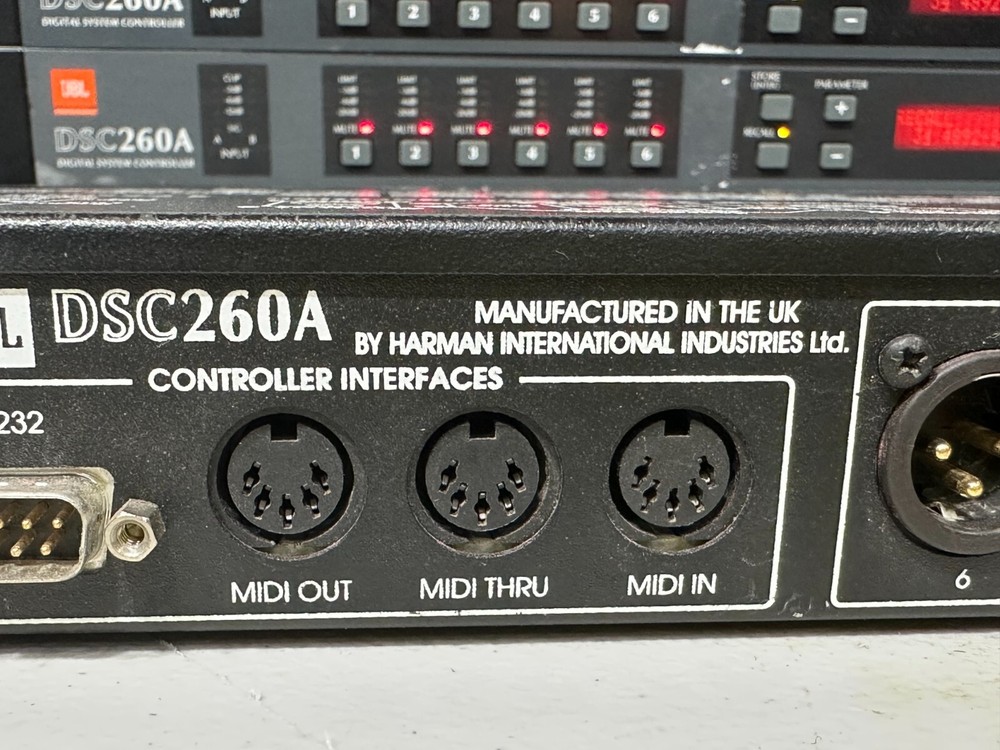 JBL DSC260 Digital System Controller Processor 2 in 6 out #7015 (ONE)THS