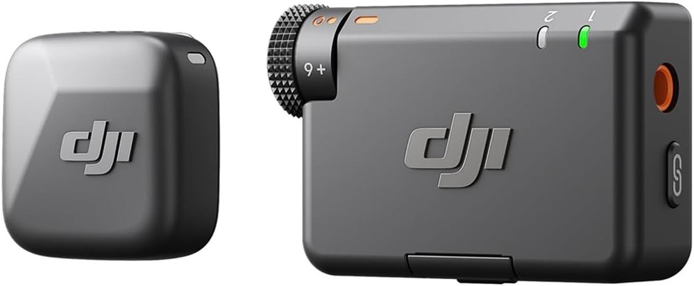 DJI Mic Mini (1 TX+1 RX),Wireless Microphone for iPhone/Camera/Android/Vlog