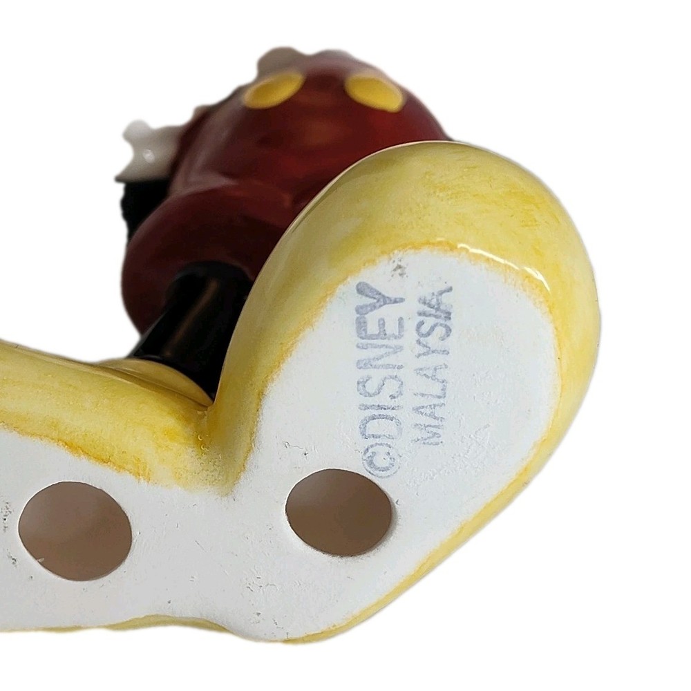 Vintage Mickey Mouse Disney Ceramic Figurine 4.25”