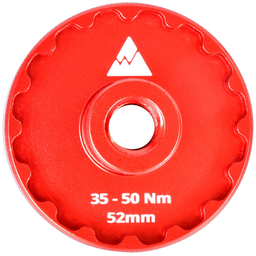 Wheels Manufacturing Thin Flange Bottom Bracket Kit Red