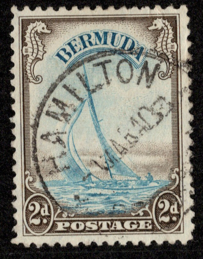 Bermuda Scott 109 Used.