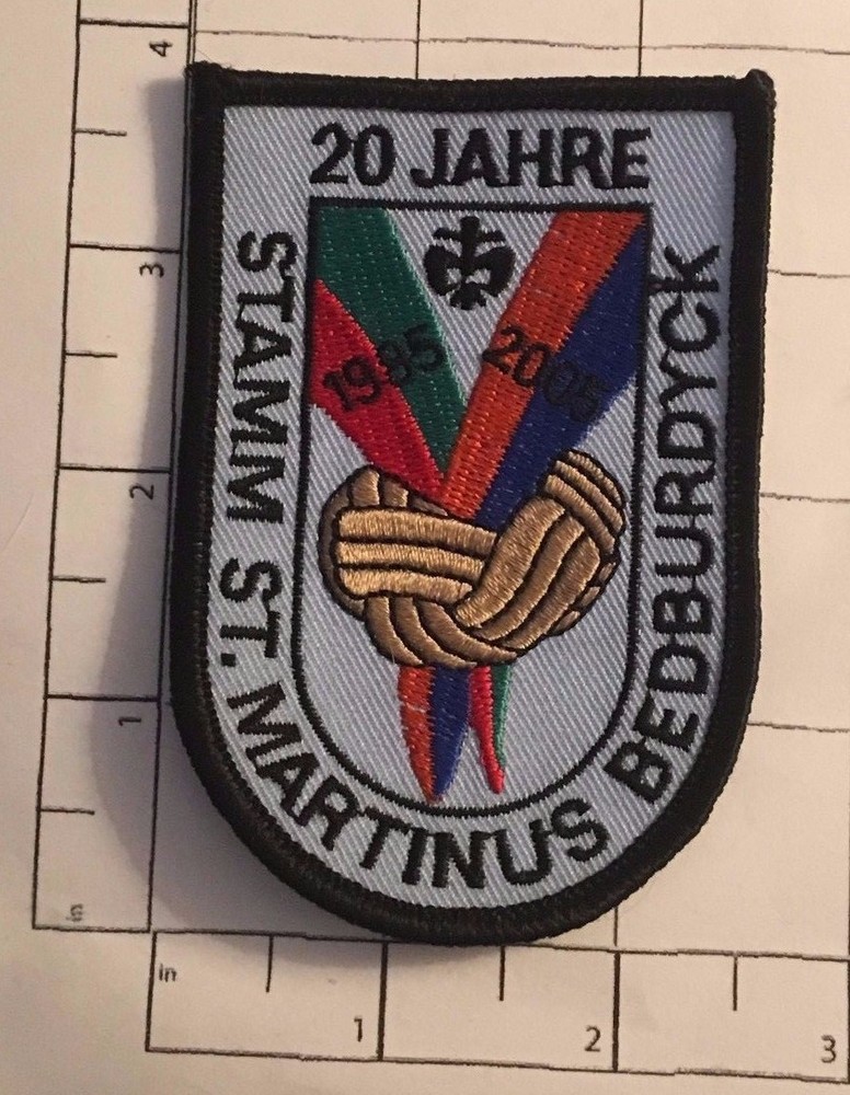 Stamm St Martinus Bedgurdyck Patch  - 2 Jahre
