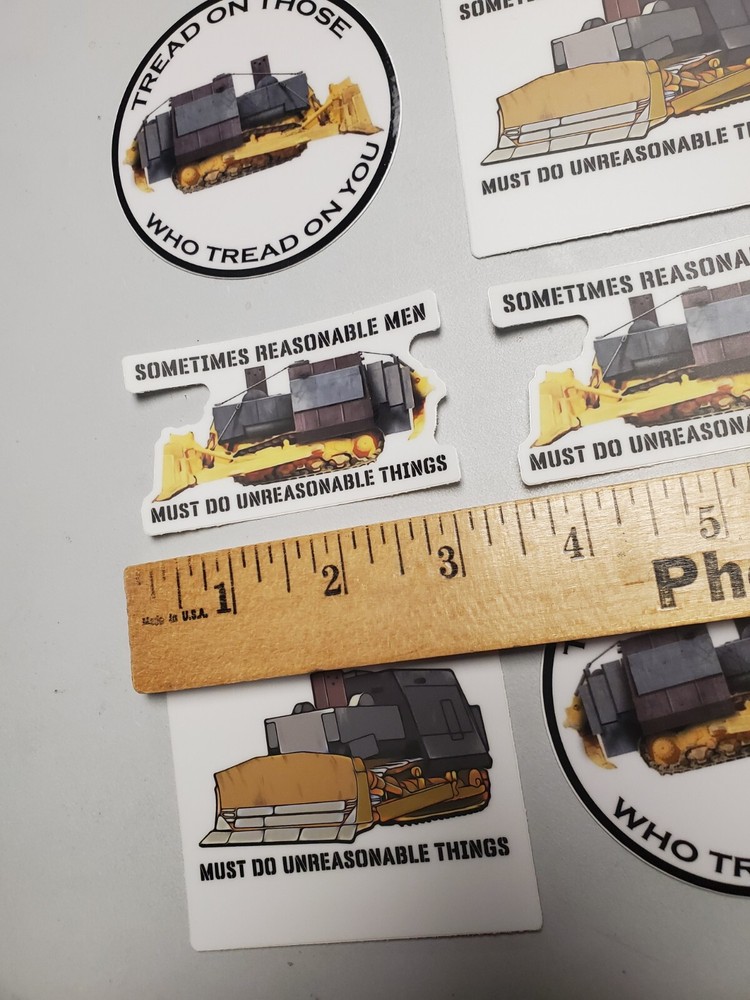 KILL DOZER KILLDOZER Stickers VARIETY PACK (5)