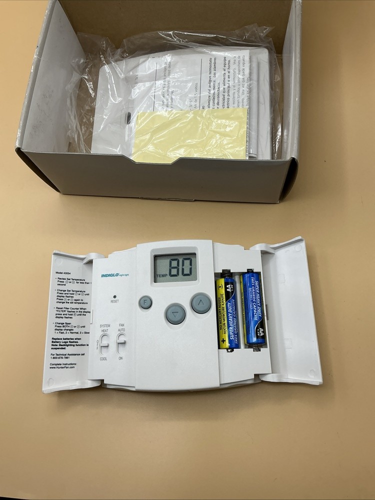 CTC Digital Electronic Thermostat Model 43054 Open Box None Programmable