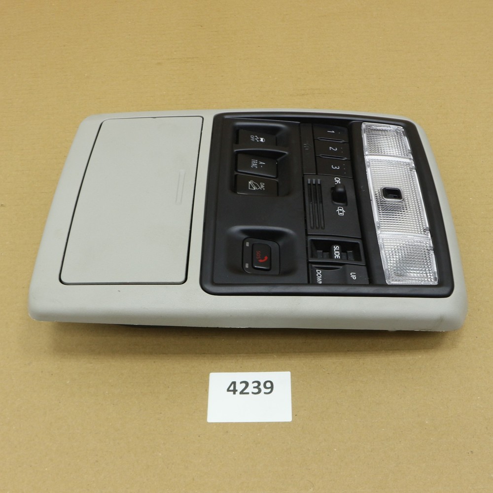 Toyota 4Runner 2014-2019 OEM Overhead Console Map Lamp Dome Control Panel Switch