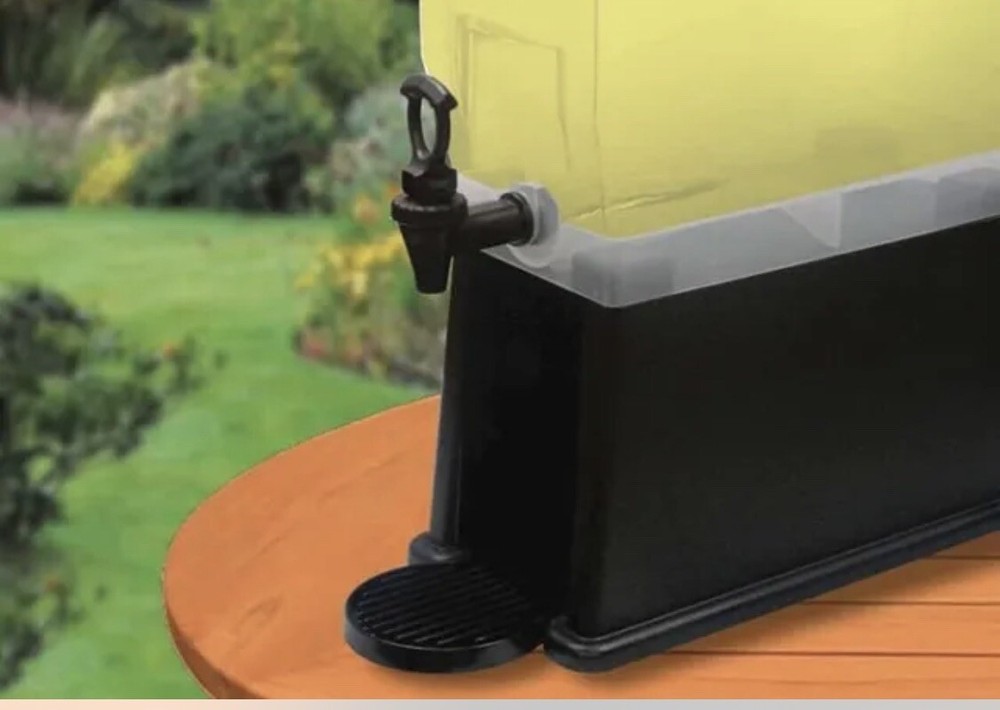 Beverage Dispenser 3 Gallon with Base Space Saving Designed