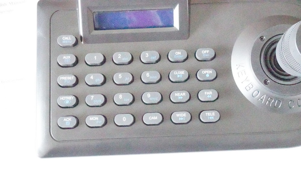 PTZ CCTV Controller Speed Dome Camera 3D Keyboard Controller RS485 Joystick