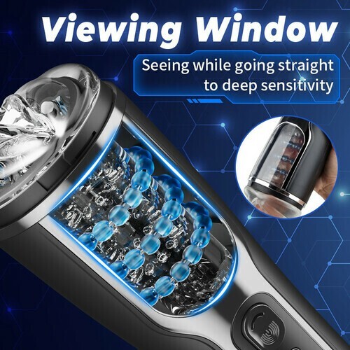 Automatic Male Masturbaters Thrusting Rotating Vibrating Strokers Cup Lubricants