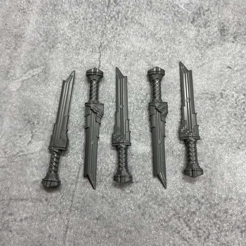 5pack Dwarf Sword Blocks Weapons Accessories for Minifigures B10b228