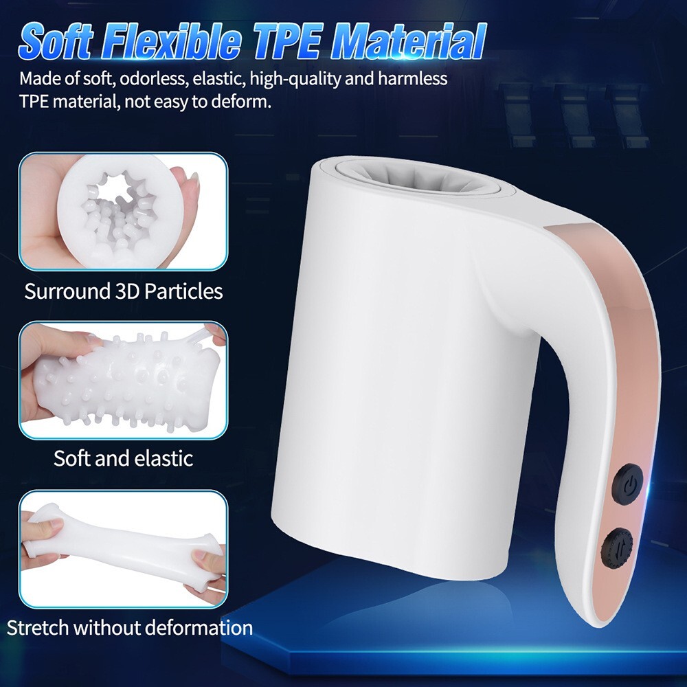 Masturbaters Automatic Open-end Male Rotating Cup Thrusting Stroker Lubricants