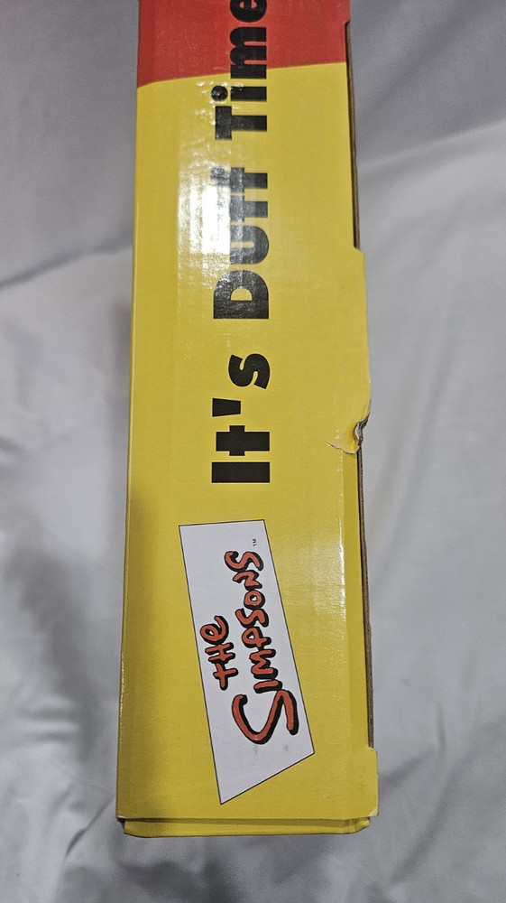THE Simpsons It’s Duff Time Clock NIB