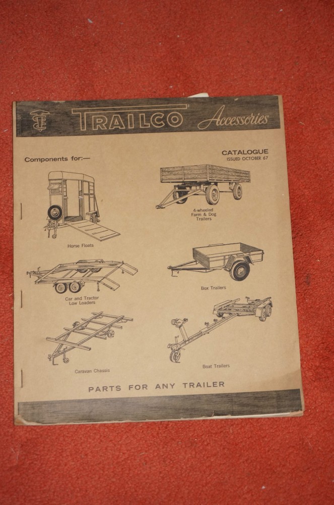 Trailco trailer products 1967 catalogue