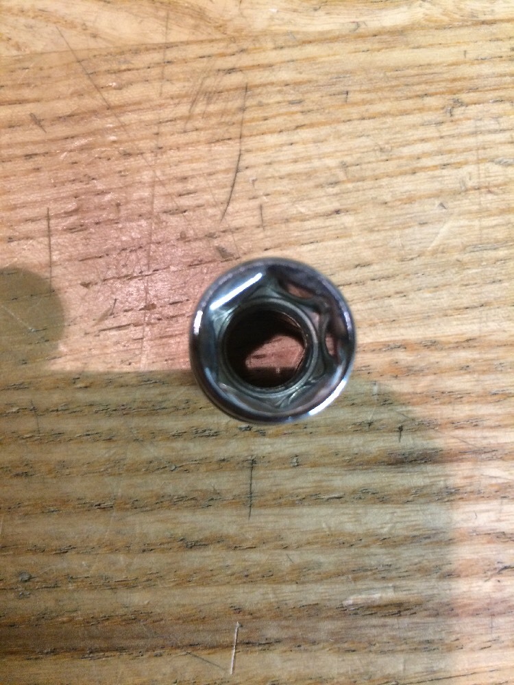 SK 311 Short Chrome 6 Point Socket, 3/8" Drive, Professional Tools