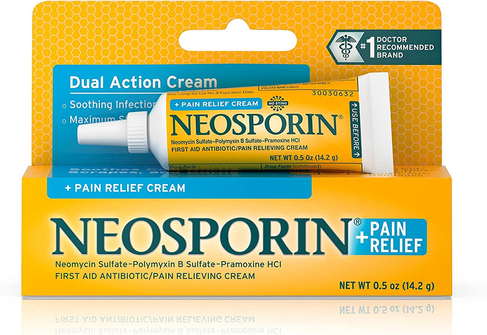 + Pain Relief Dual Action Cream, .5 Oz