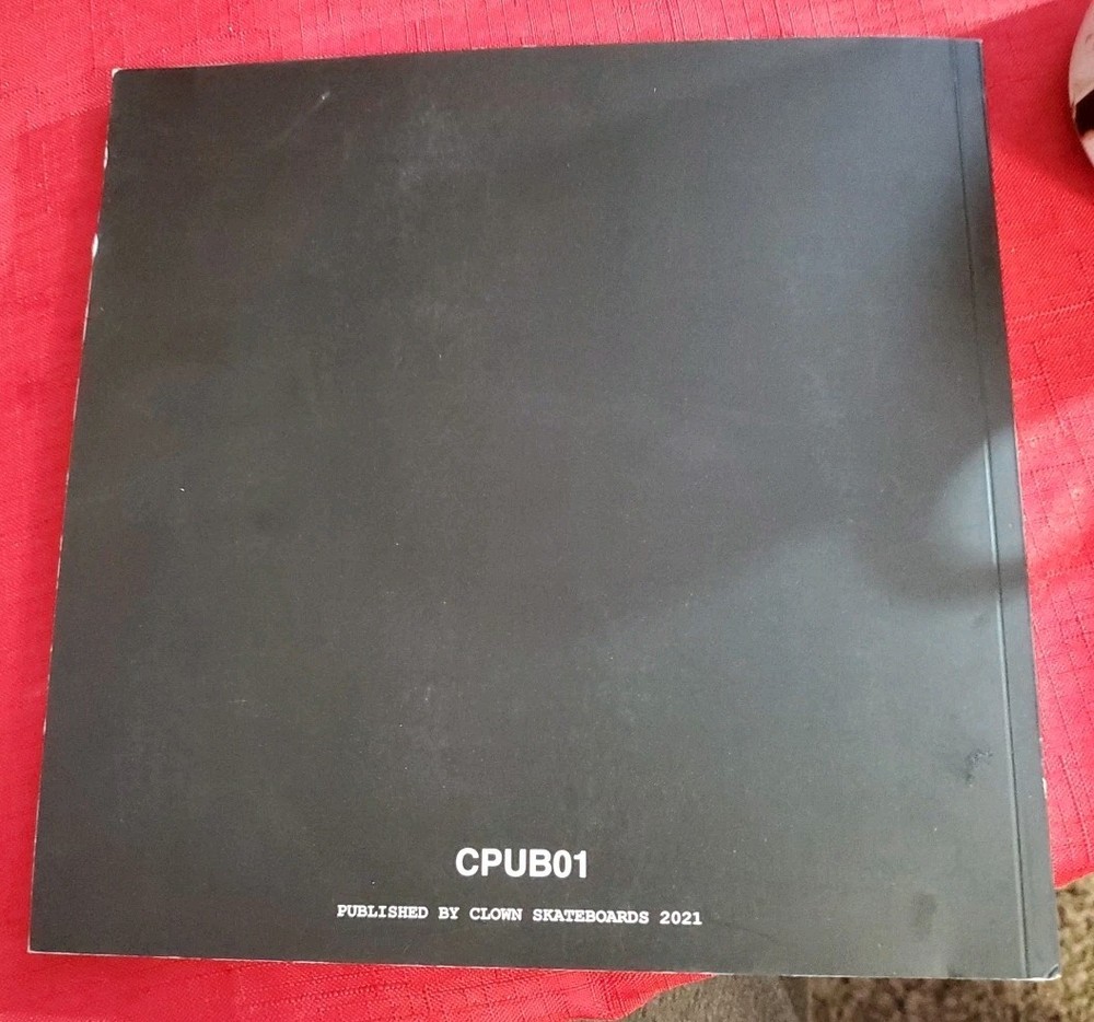 Clown Skateboards Book 01 RARE HTF
