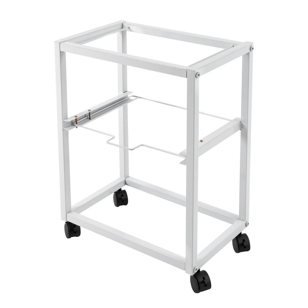 Pull-out Movable File Carts Rolling Folder Carts 2 Tiers Hanging Files W/ Wheels