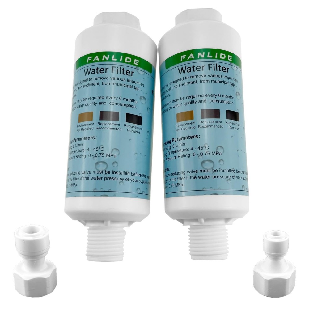 Bidet water filter for electronic bidet seats, Toilet water filter system, co...