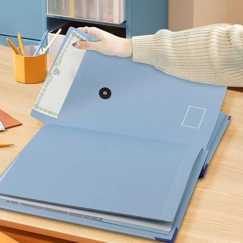 Emergency Document Organizer - Important Papers Binder for Birth Certificates, P
