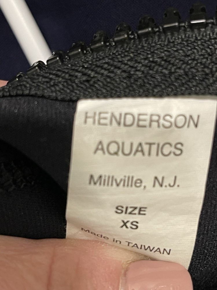 Henderson Microphone wetsuit size XS