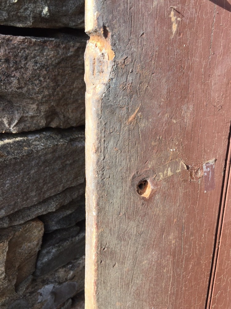 Three Board Antique Door.
