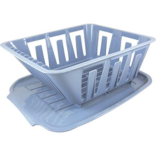 Valterra A77002 Blue Mini Dish Drainer Set, Blue
