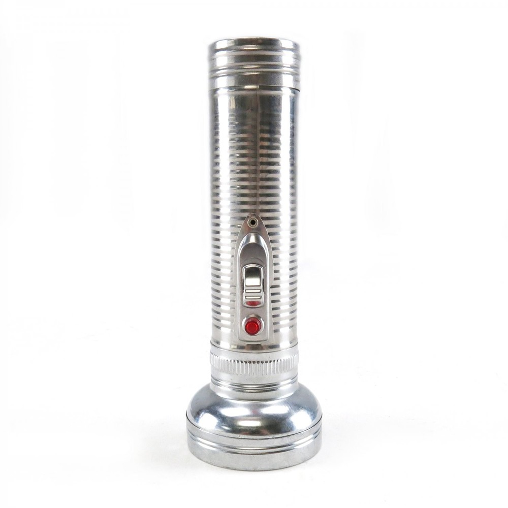 Vintage Style Flashlight w/ mounting bracket Cessna Private Plane Emergency
