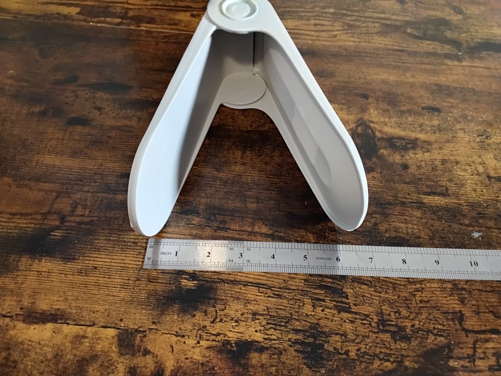 20 Pack Adjustable Shoe Stackers Organizers Space Saving White Organomics