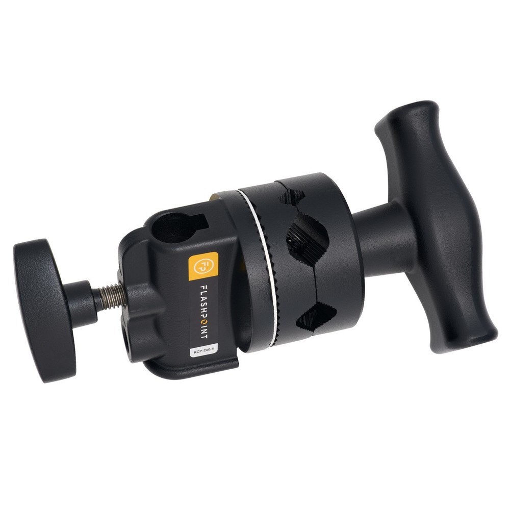 Flashpoint Grip Head for Lights and Accessories, Black