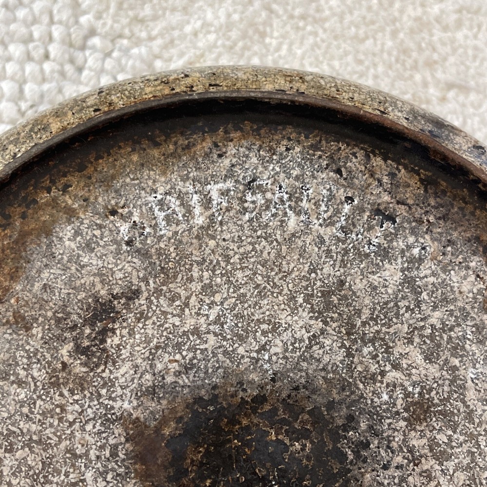 Briffault Vintage Cast Iron Pot pan #12
