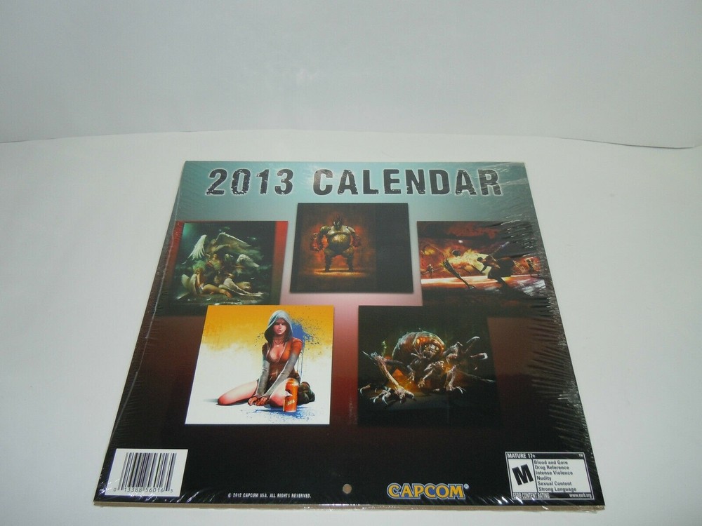 Devil May Cry 2013 Promo Calendar Reuse in 2019 New DMC Capcom Video Game