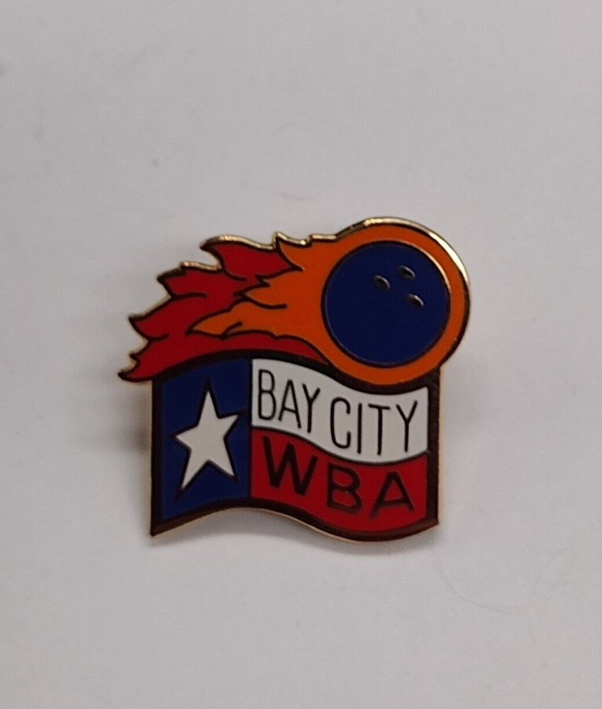 Bay City WBA Bowling Lapel Pin