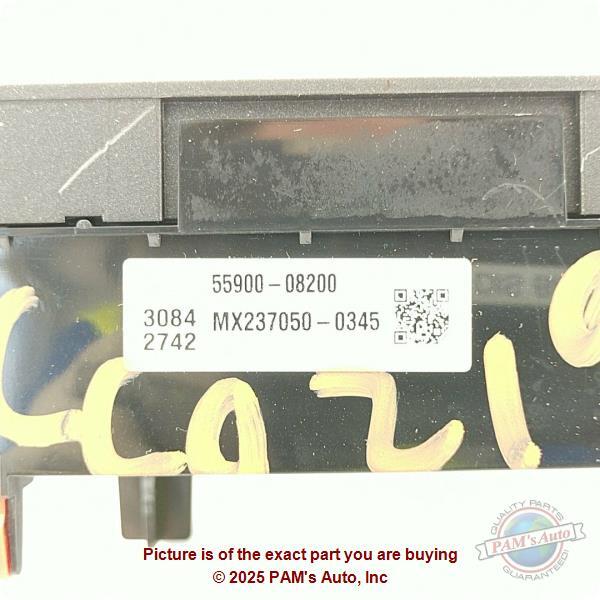Used A/C Selector Switch fits: 2015 Toyota Sienna automatic temperature control