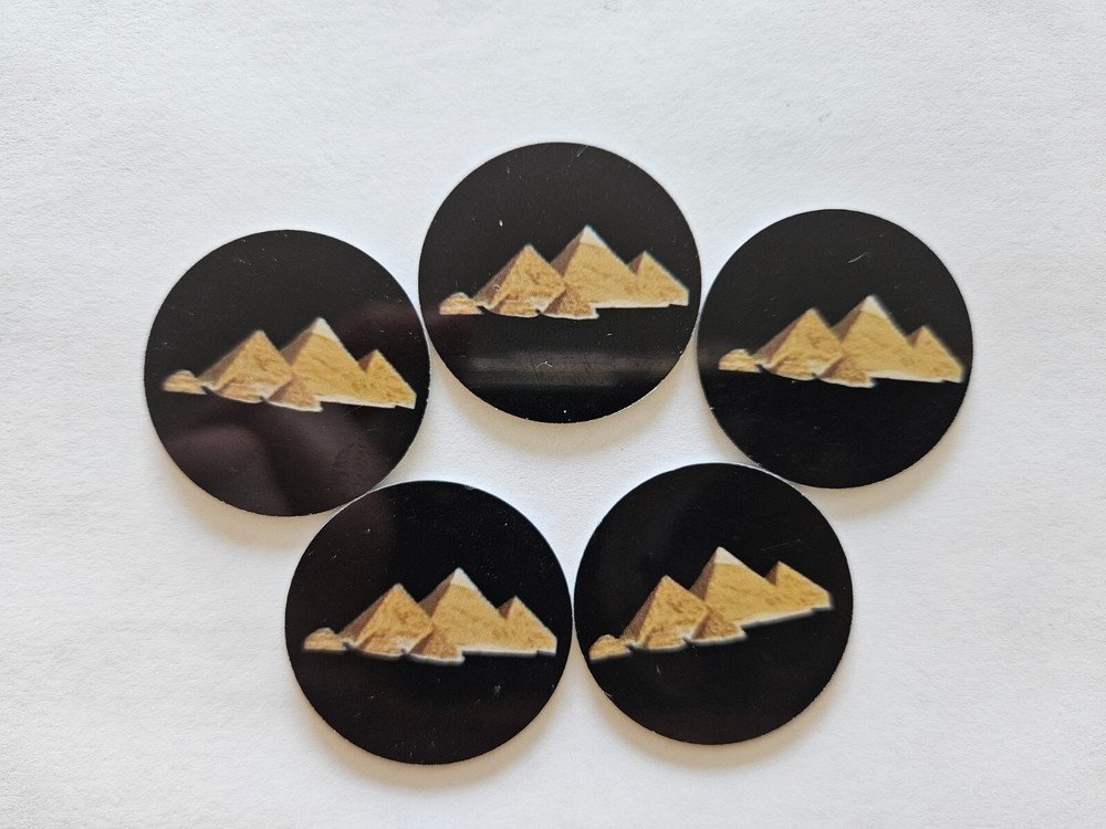 Five 9.5K Energy Disc 30 mm diameter