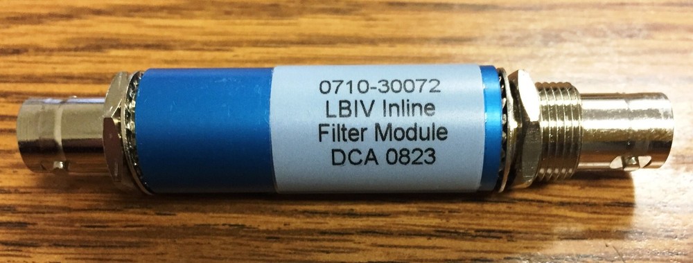 Pulse Research Lab 0710-30072 LBIV Inline Filter Module