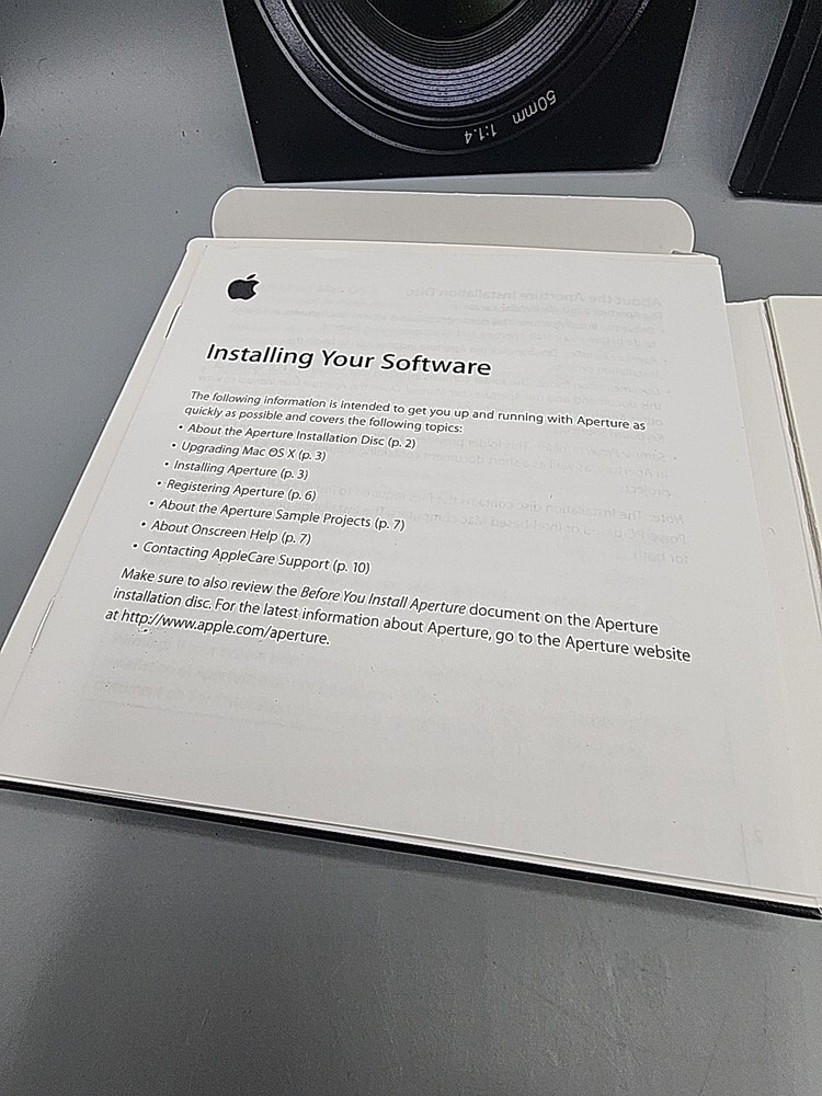 Apple Aperture 2 Photo Editing & Management Pre Owned