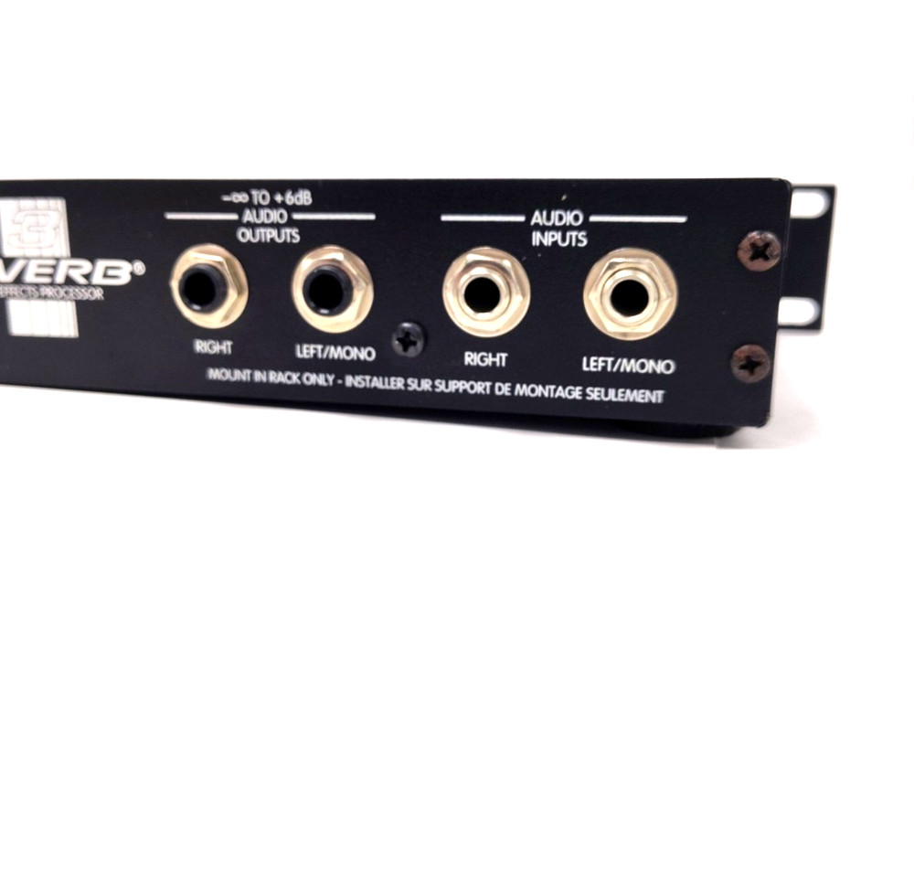 Peavey AddVerb III 3 Digital Studio Effect Processor Rack Mount Tested No Cables