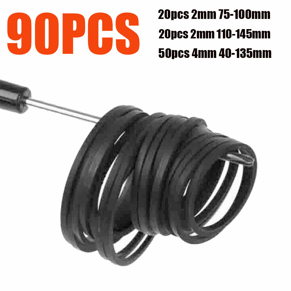Multi 90X Mix Cassette Rubber Drive Square Flat Belt For Tape Machine Common #JP