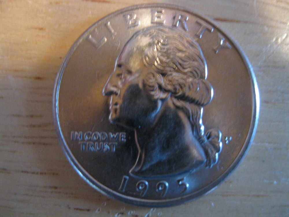 1995 P Washington Quarter Dollar Gem BU!