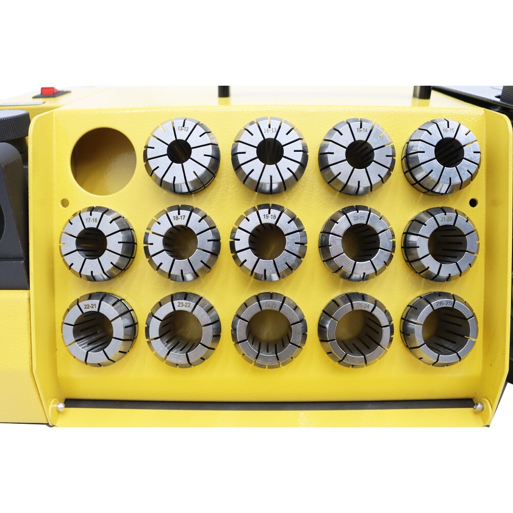 φ13-26mm Drill Bit Sharpener Twist Drill Angle Grinder with 14 Size Clamps 250W
