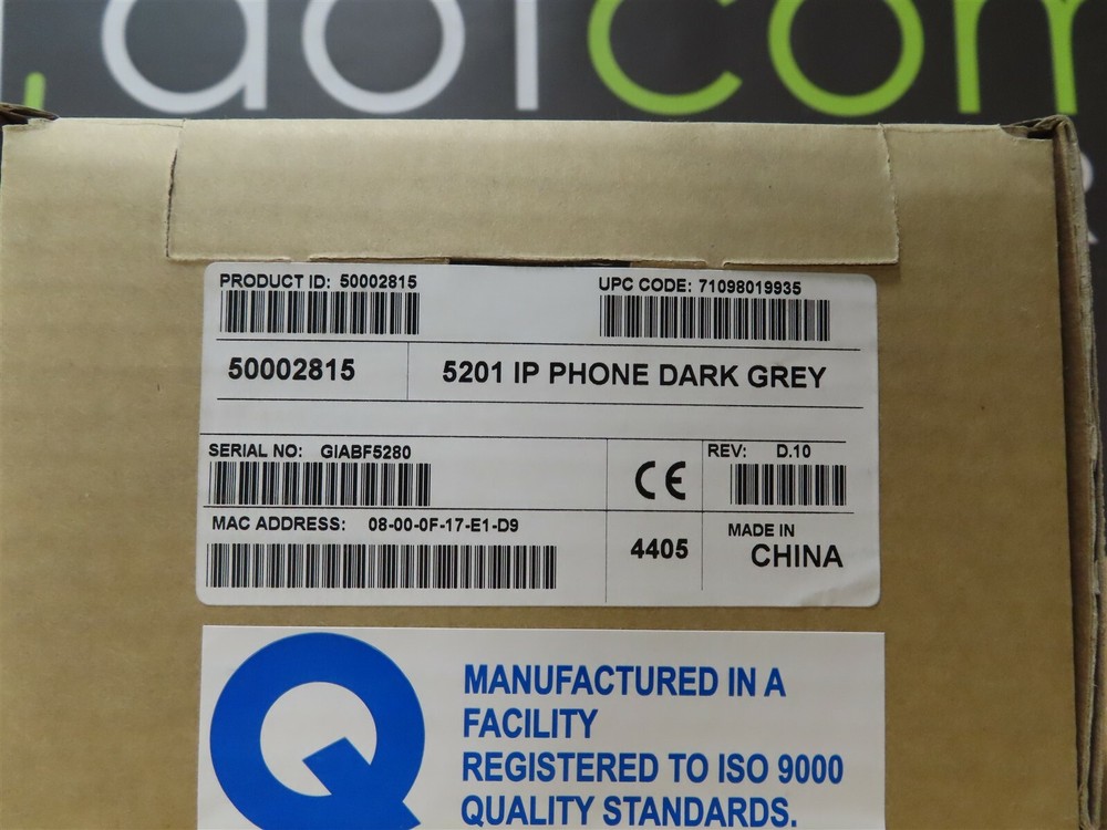 Mitel 5201 IP Phone 50002815 New Quantity Avail