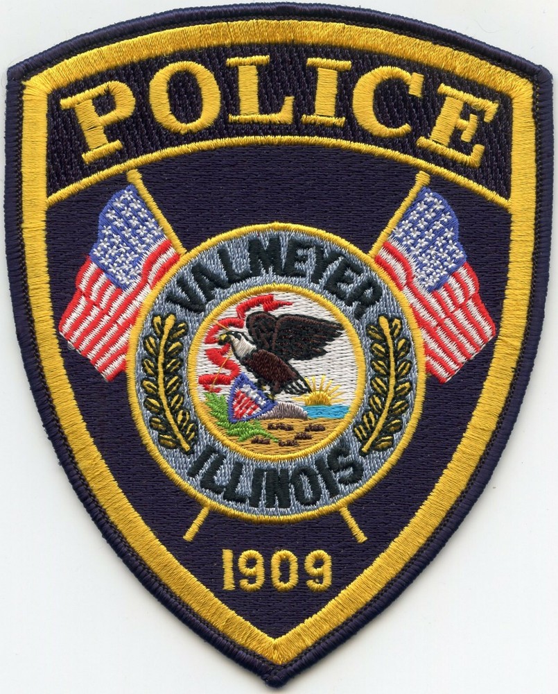 VALMEYER ILLINOIS IL POLICE PATCH