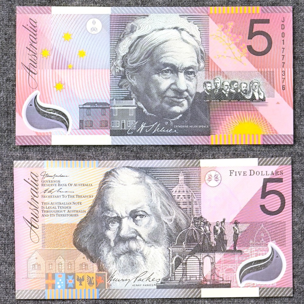 Australia $5 2001 Polymer, P-56a, UNC Commemorative