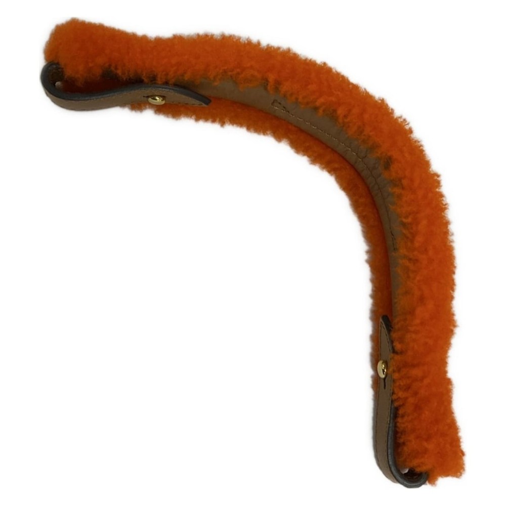 Anya Hindmarch - Orange Brown Wool Leather Accessory