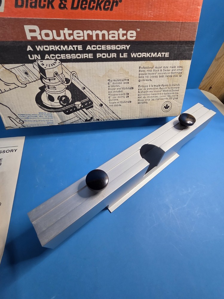 Black & Decker Workmate Routermate 79-013 Router Table Accessory NOS Canada