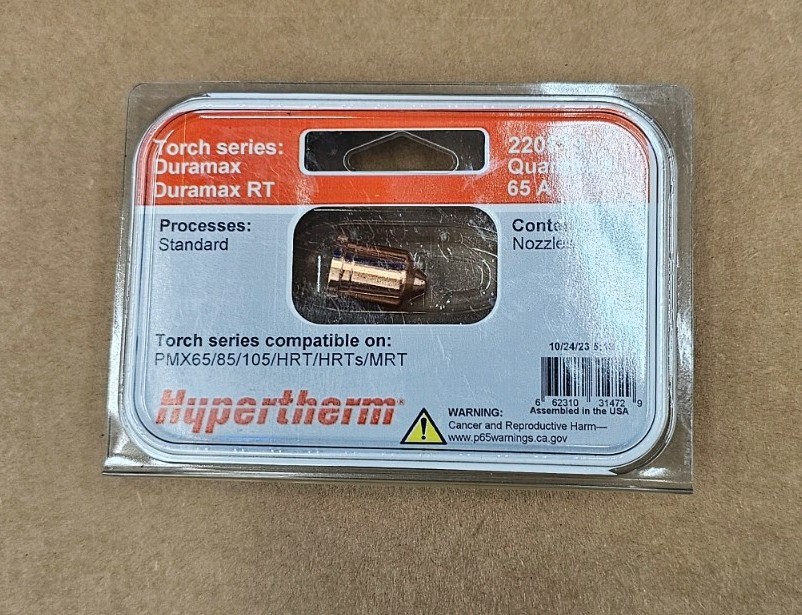 Hypertherm Powermax 85 Electrode And Nozzle Combo Packs