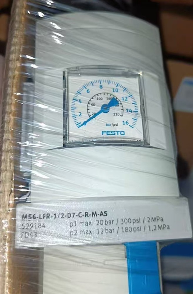1PC FESTO MS6-LFR-1/2-D7-CR-M-AS 529184 Filter Pressure Reducing Valve