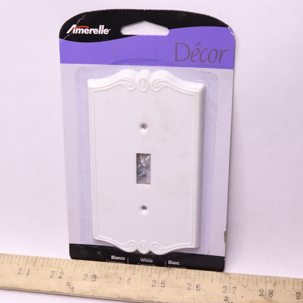 Amerelle Single Toggle White 39TW