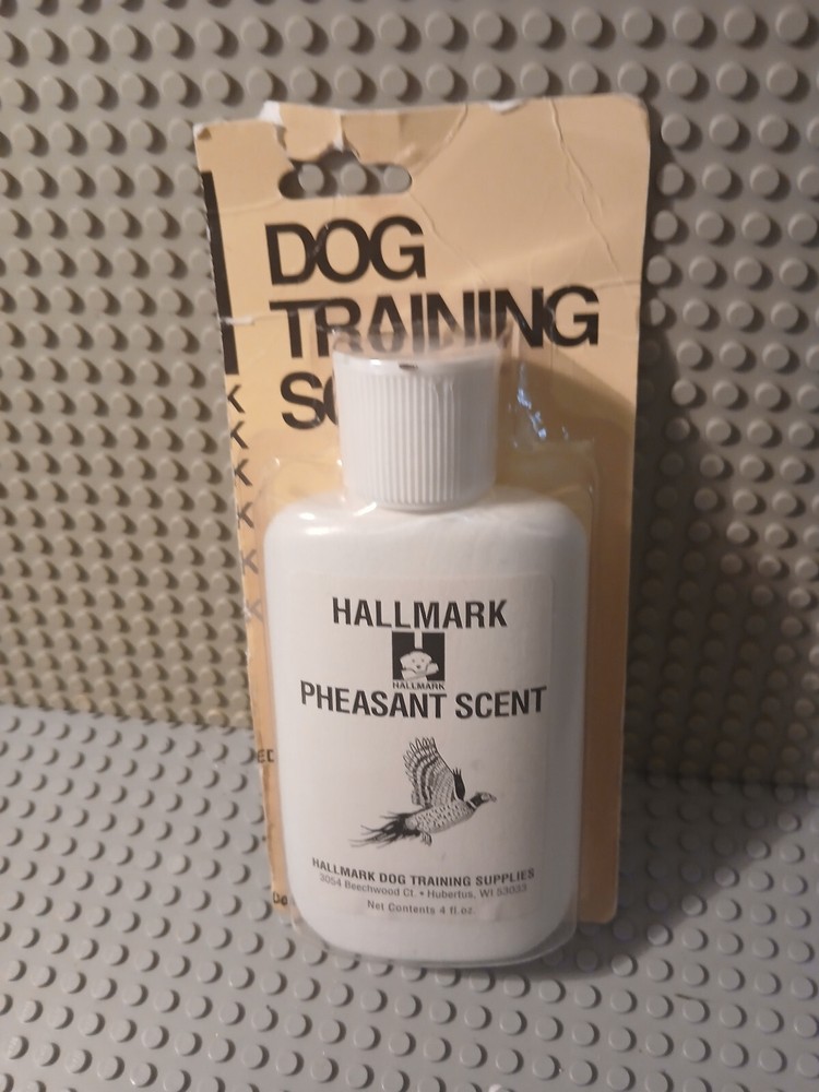 hallmark Systems Dog Training Pheasant Scent-4 oz. Bottle-vintage