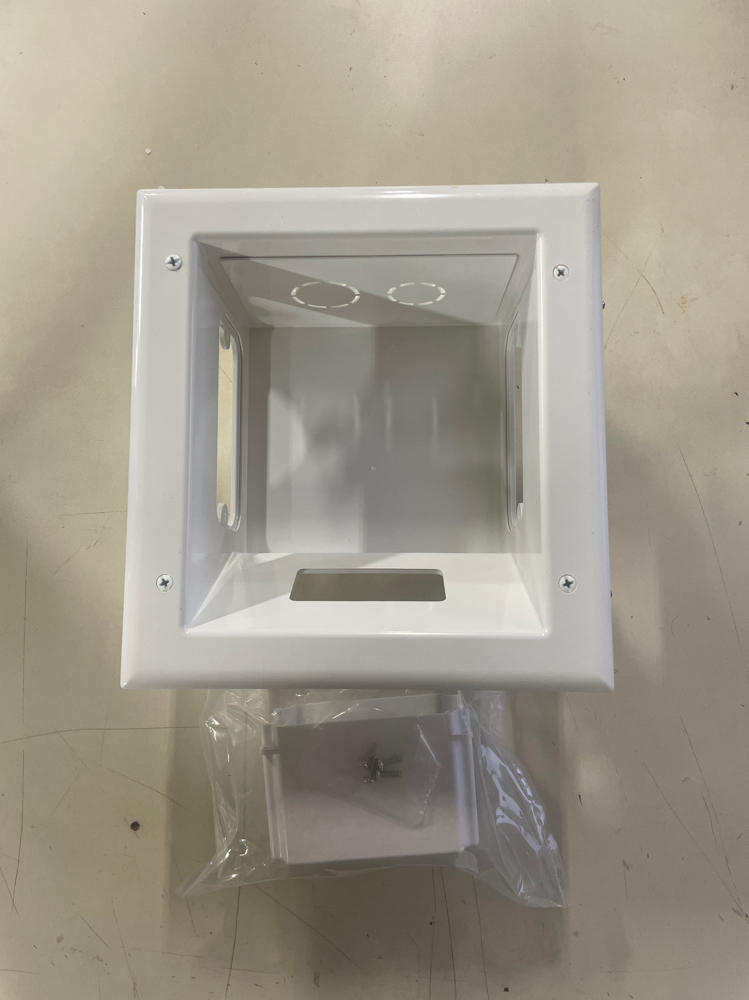 Commercial Electric TV Multimedia Recessed Box